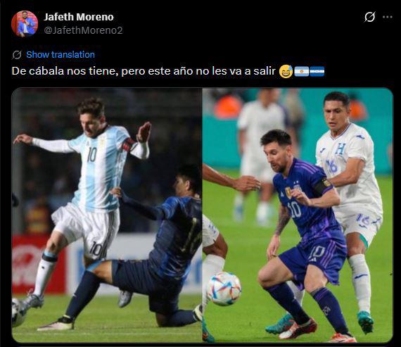 Esto dicen en Argentina por el amistoso vs Honduras; lanzan advertencia