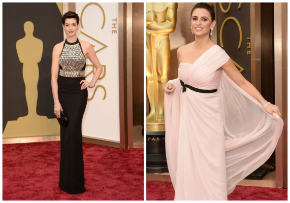 Las peor vestidas de los Oscar 2014