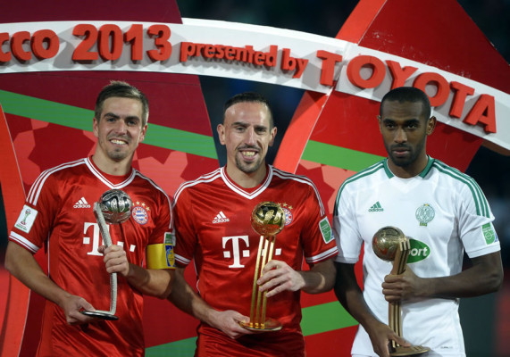 Ribéry gana el trofeo a mejor jugador del Mundial de Clubes