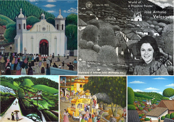 Shirley Temple narró documental sobre pintor hondureño J.A. Velásquez