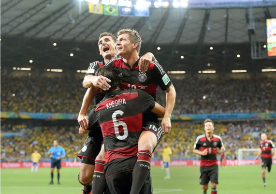 Alemania propina a Brasil un escandaloso e histórico Mineirazo