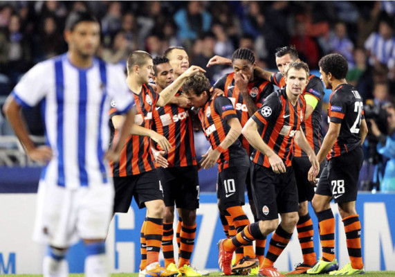 Shakhtar Donetsk amarga el regreso de la Real Sociedad