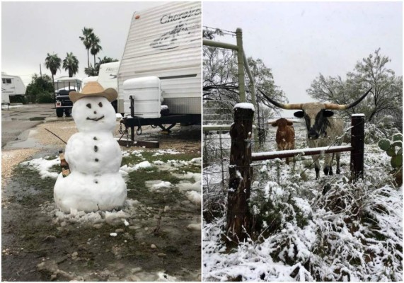 Texas vive un extraño fenómeno meteorológico