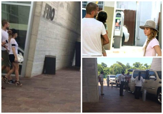 Shakira y Piqué llegan desde Miami a Cancún para vacacionar