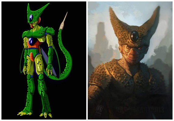 Así lucirían los villanos de Dragon Ball en la vida real