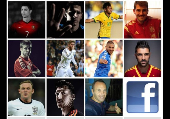 Cristiano Ronaldo, Messi y Neymar lideran el 'once' de Facebook