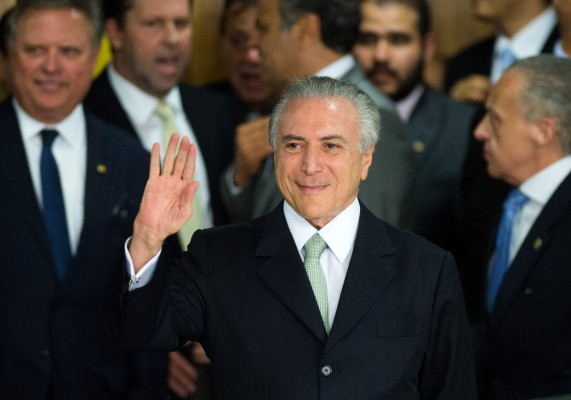 Michel Temer: 'Es urgente pacificar la nación'
