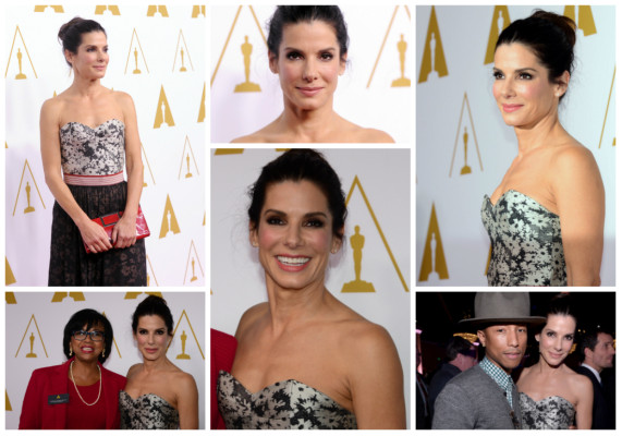 El look de Sandra Bullock.