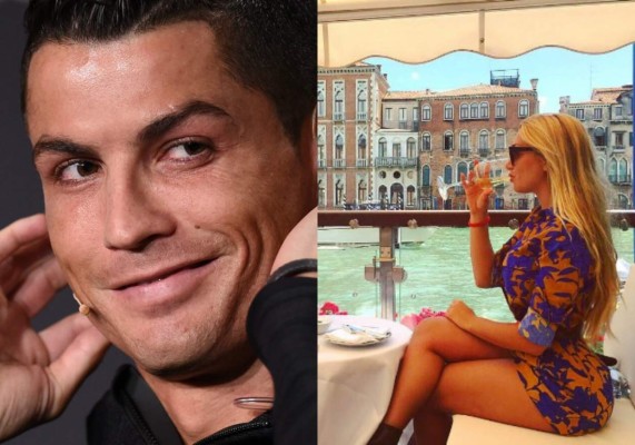 Explosiva rubia revela haber pasado con Cristiano Ronaldo