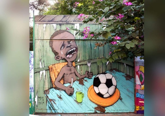 La primera imagen viral del mundial de Brasil 2014