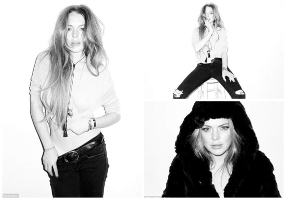 Lindsay Lohan posa para el polémico fotógrafo Terry Richardson