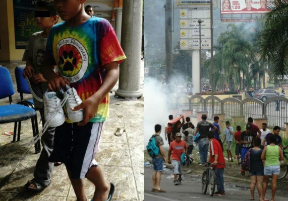 Oportunistas siguen saqueando el comercio
