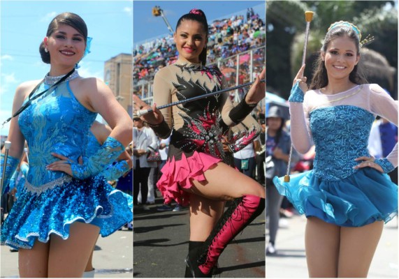 Las 20 palillonas más lindas de los desfiles de Honduras