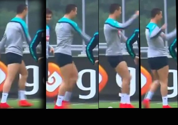 Cristiano Ronaldo baila samba en entrenamiento de Portugal