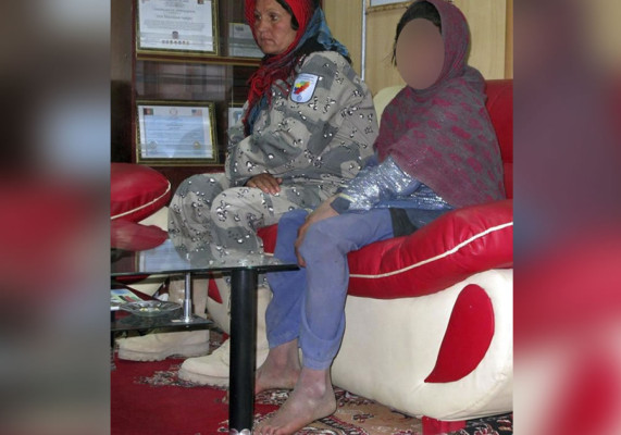 Niña que iba a cometer un ataque suicida es detenida