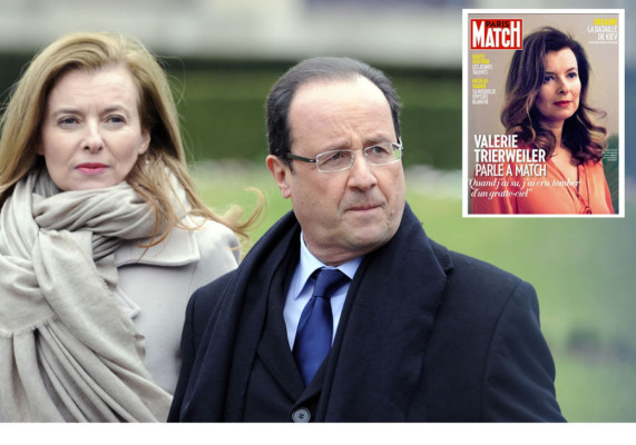 Valérie Trierweiler: Sentí caerme de un rascacielos al enterarme infidelidad de Hollande