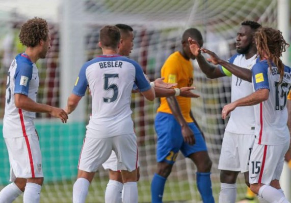 EEUU aplastó a San Vicente y está a un paso de la Hexagonal