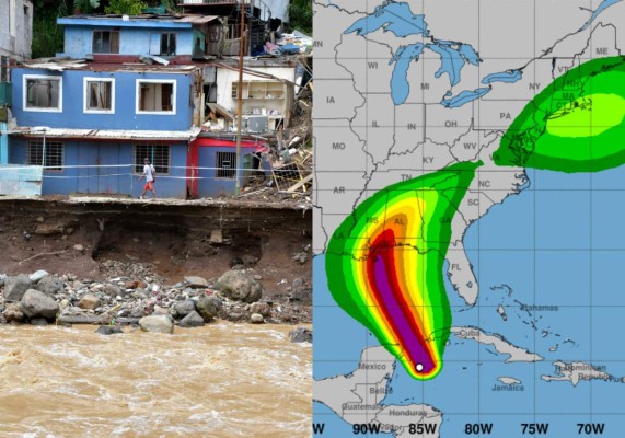 Nate amenaza con convertirse en huracán en su rumbo a México y EUA  