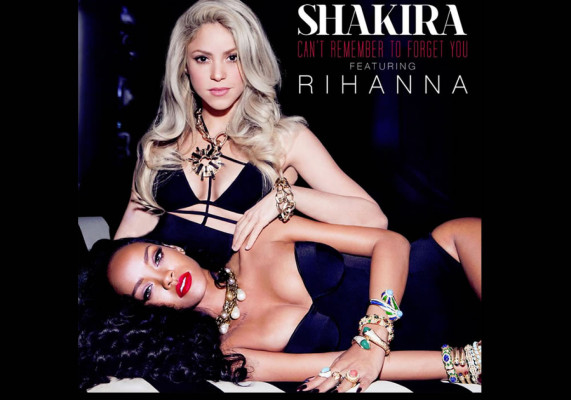 Shakira revela portada de su sencillo con Rihanna