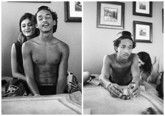 Captan a Jaden Smith en la cama con Kylie Jenner