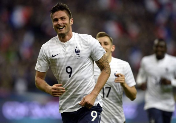 Francia exhibe su pegada goleando en amistoso a Noruega