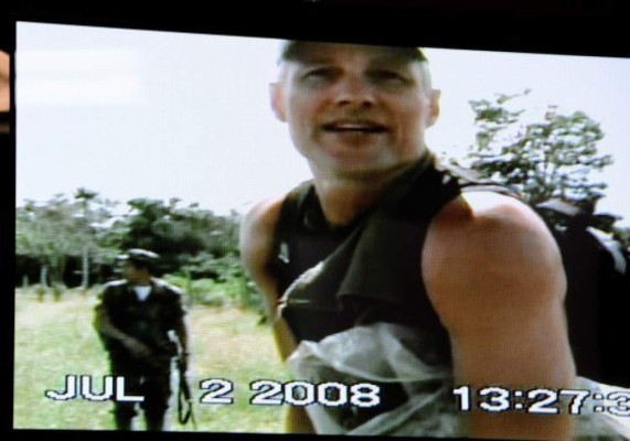 Divulgan vídeo sobre operación de rescate en Colombia