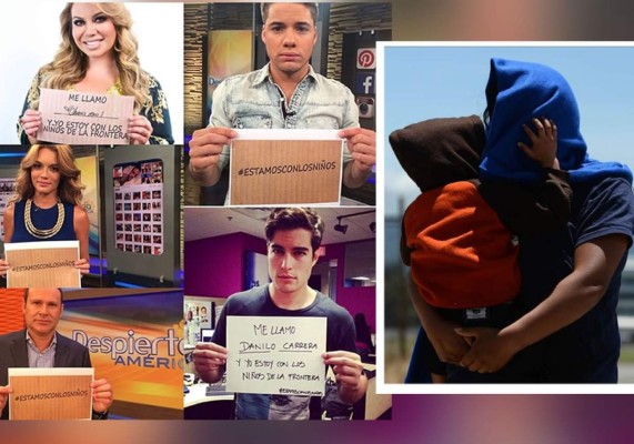 Famosos se unen a campaña #Estamosconlosniños
