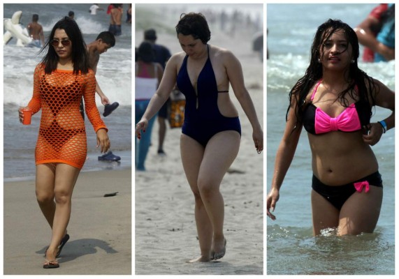 Bellas mujeres le dan vida a las playas ceibeñas