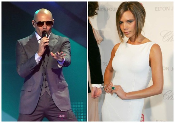 Victoria Beckham es una 'mamacita' para Pitbull