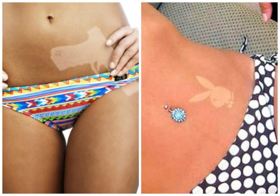 Los tatuajes solares una moda mortal