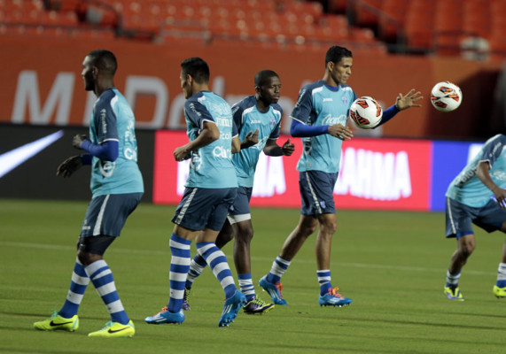 Honduras quedó lista para enfrentar a Brasil