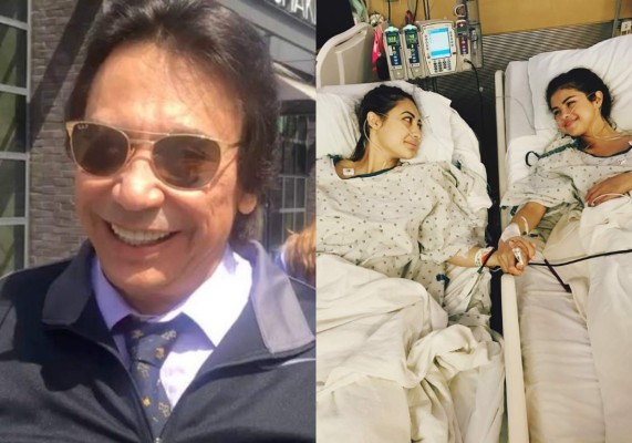 El Cucuy no sabía que su hija había donado riñón a Selena Gómez