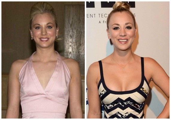 Kaley Cuoco habla de Henry Cavill y su aumento de senos