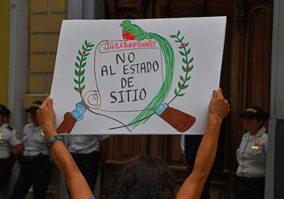 Activistas rechazan estado de sitio decretado en 5 municipios de Guatemala