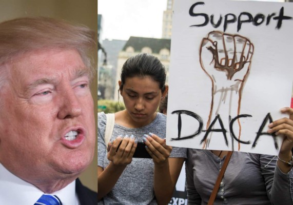 Trump dice que resolverá 'con corazón' la situación de los dreamers