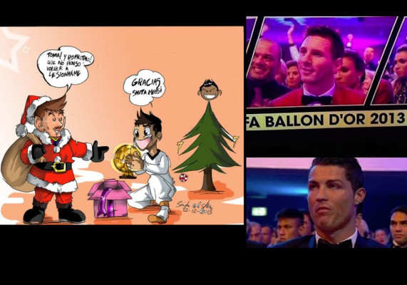 Los memes de Cristiano Ronaldo tras recibir el Balón de Oro