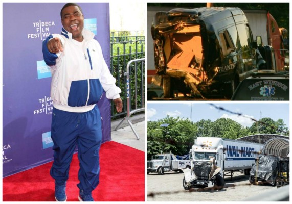 Revelan video de accidente de Tracy Morgan