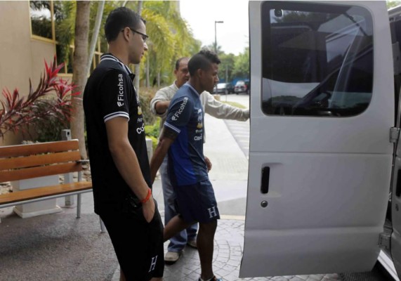 Luis Garrido inicia su recuperación en la Selección de Honduras