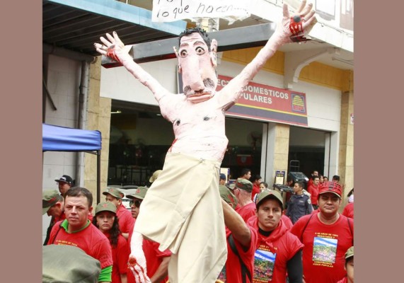 Las mejores fotos del Primero de Mayo en Honduras