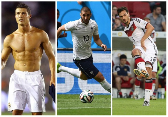 Vota por el jugador más sexy del mundial de Brasil 2014