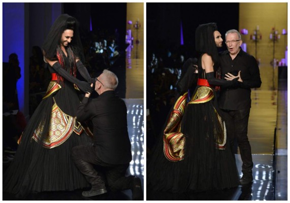 Conchita Wurst la nueva musa de Jean Paul Gaultier&nbsp;&nbsp;