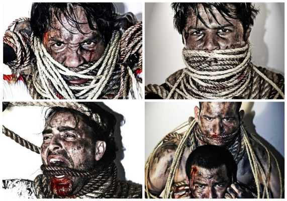 Ex Miss Universo venezolana protesta con aterradoras fotos