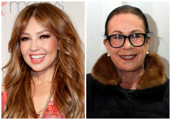 El esperado reencuentro de Thalía y Laura Zapata
