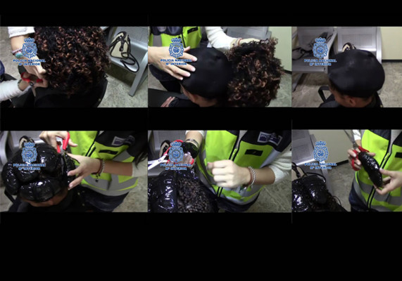 Dos mujeres detenidas con cocaína bajo la peluca