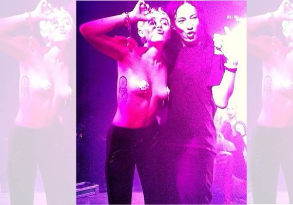 Miley Cyrus, a flor de piel&nbsp;&nbsp;