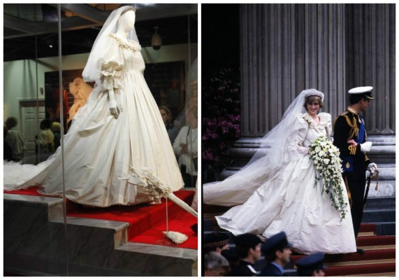Vestido de novia de la princesa Diana por fin llega a casa