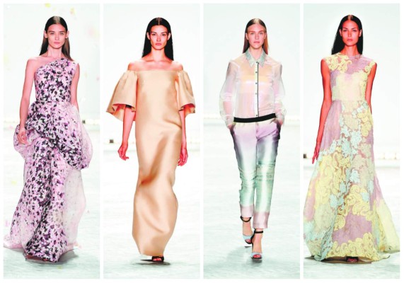 Magnífica inspiración en Semana de la Moda en Nueva York