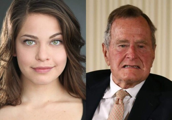 Otra mujer acusó a George H. W. Bush de tocarla inapropiadamente