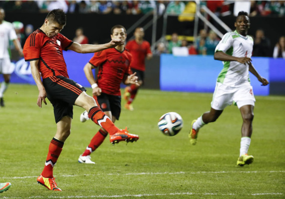 México se estrella ante Nigeria