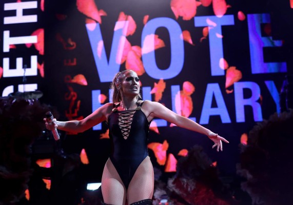 Jlo y Marc Anthony se unen por Hillary Clinton